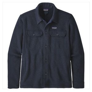 PATAGONIA BETTER SWEATER FLEECE SHIRT JACKET MEN'S Blue XL